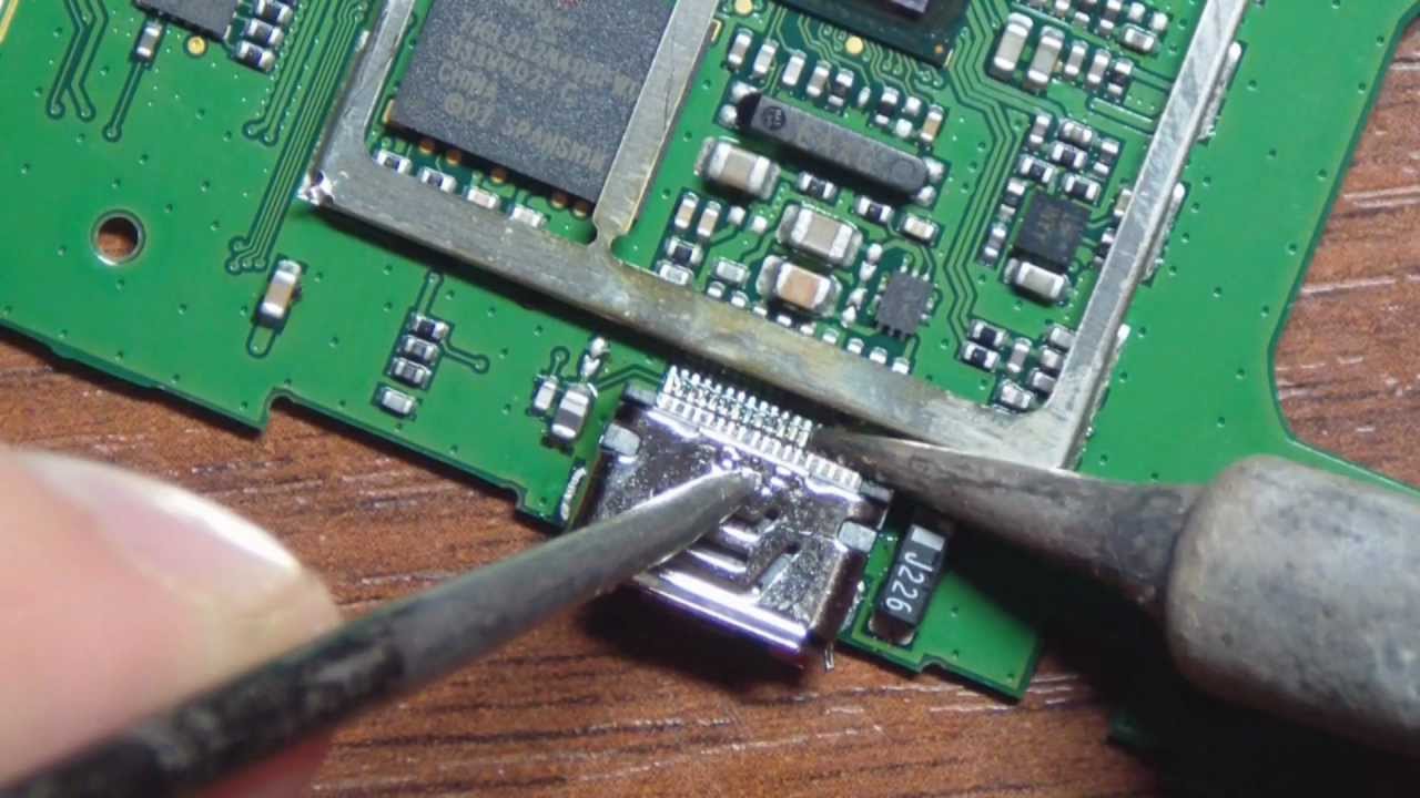 Замена разъема micro usb на телефоне своими руками 30