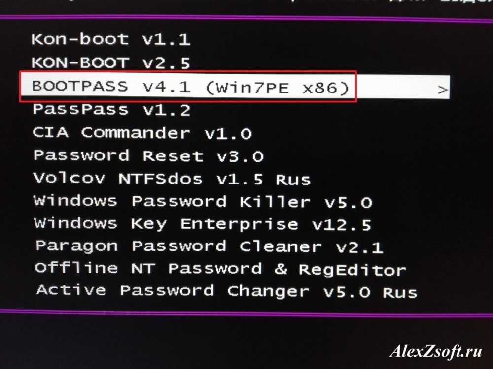 Сброс пароля виндовс через флешку. BOOTPASS. Kon-Boot 2.5. Kon Boot 2.4. Сброс пароля Windows 10 с флешки.