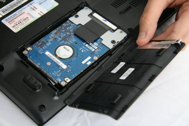 Модернизация HDD диска в ноутбуке Калуга