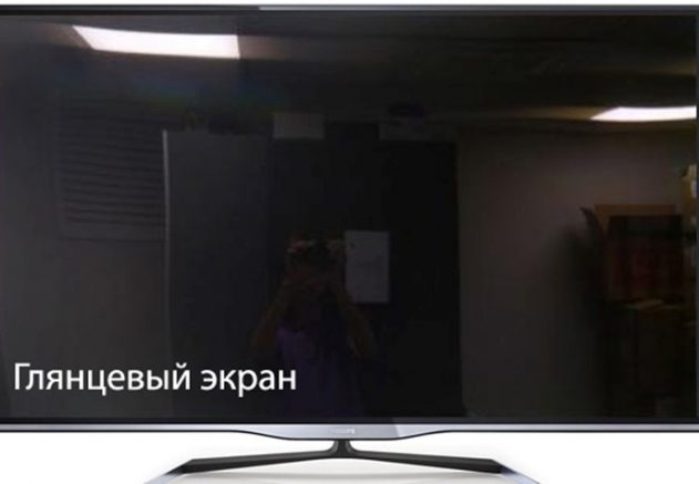 монитор глянцевый