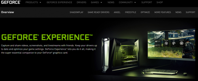 nVidia GeForce Experience